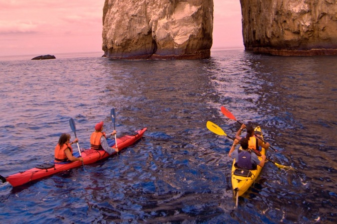 Aventura en kayak por las Islas Galápagos en Ecuador: descubre la fauna y flora únicas del archipiélago